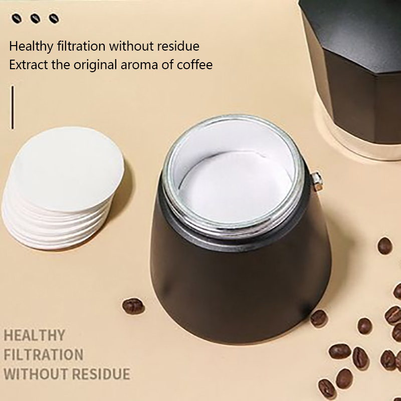 Quality Coffee Equipment - 100Pcs Round Coffee Filter Paper 56mm