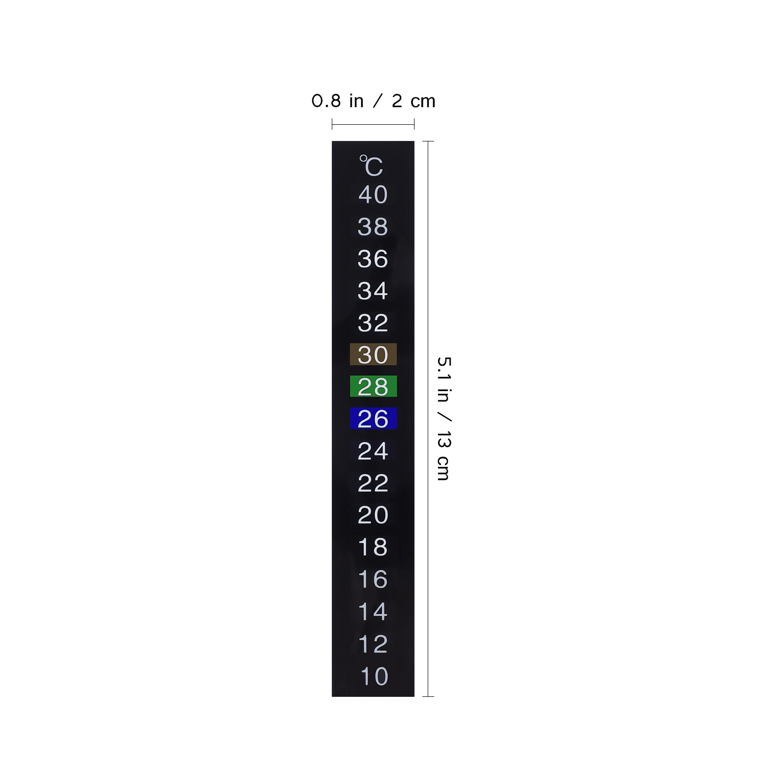 10pcs Temperature Strip Thermo - Temperature Strip Thermometer ulasan dan harga