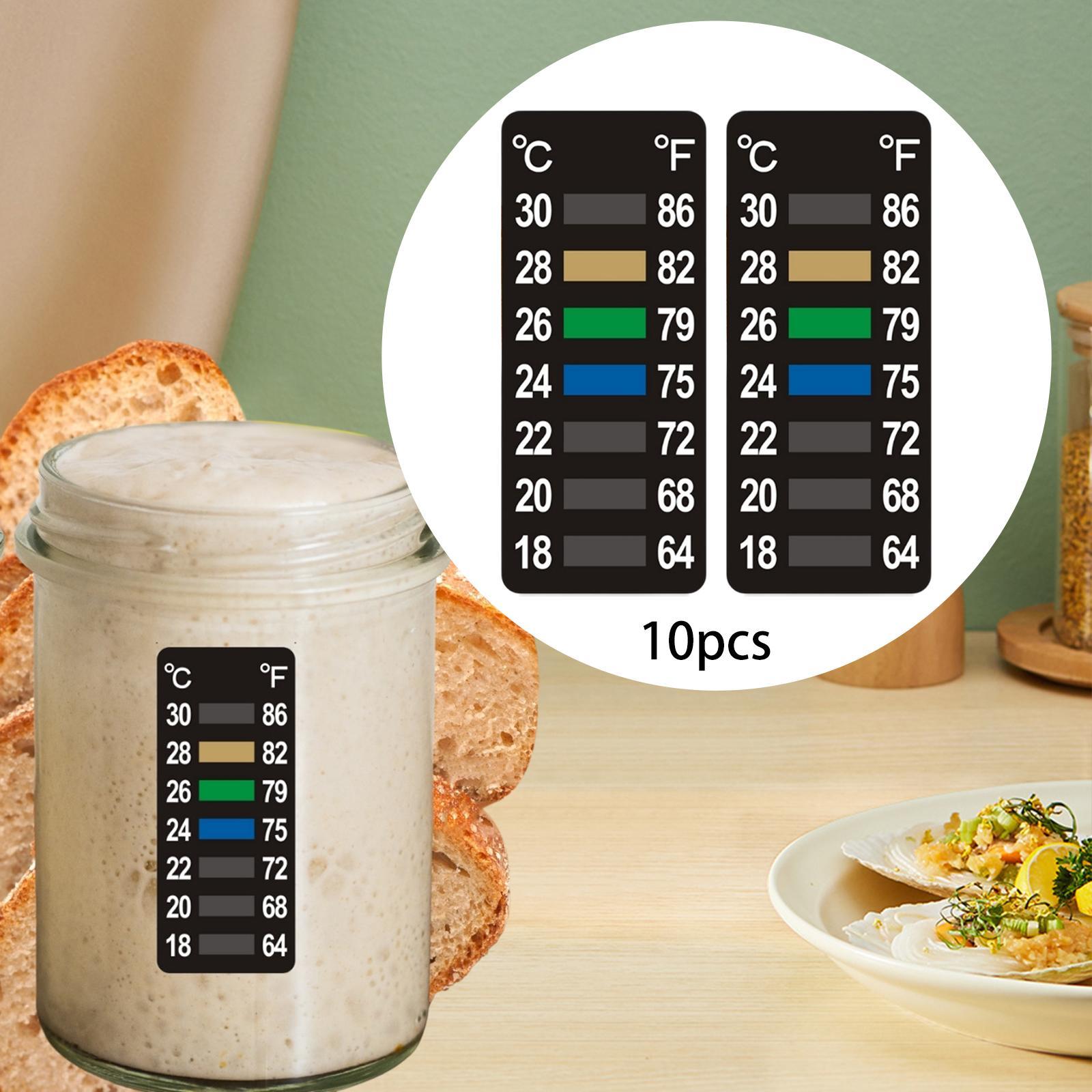 10Pcs Temperature Strips Tempe - Temperature Strip Thermometer ulasan dan harga