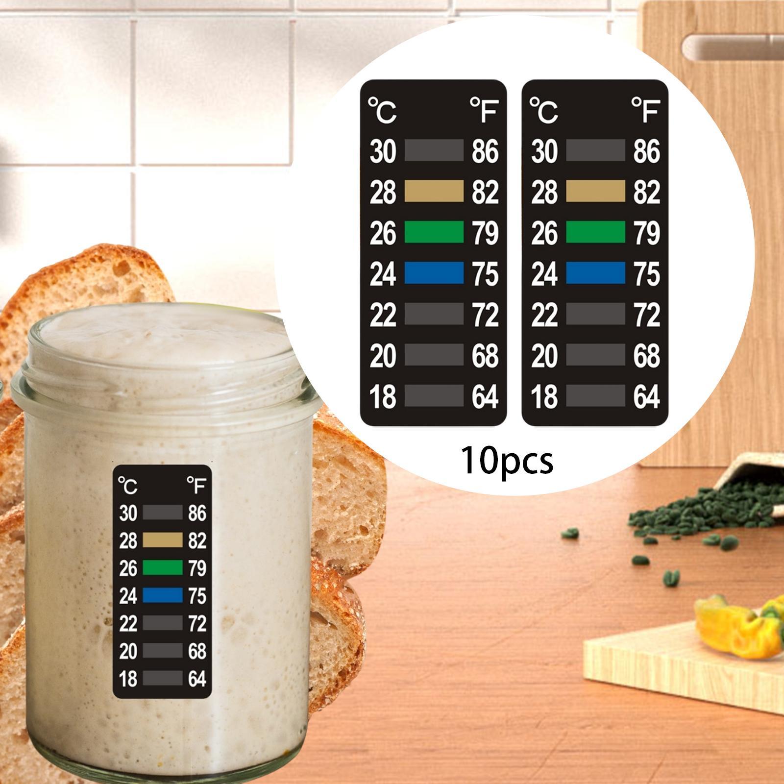 10Pcs Temperature Strips Tempe - Temperature Strip Thermometer ulasan dan harga