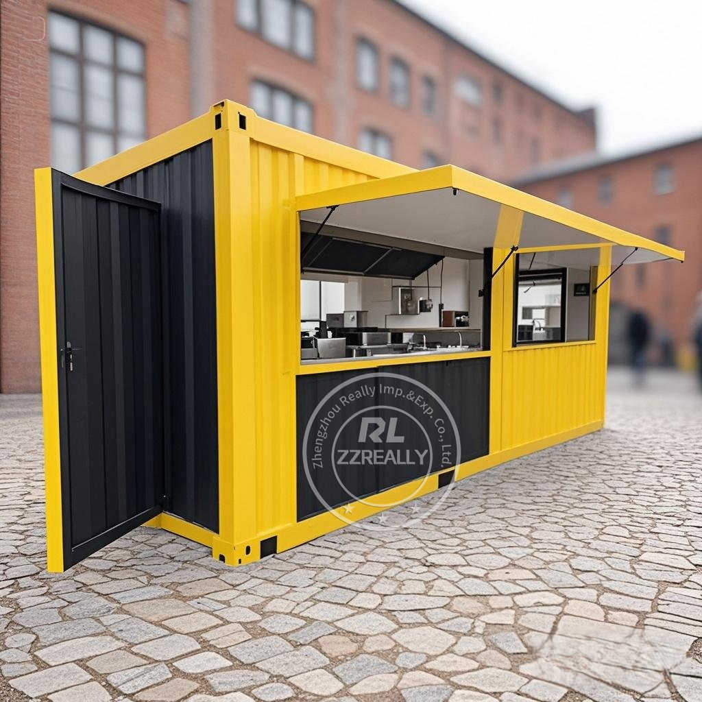 Europe Standard Mobile 20ft Co - Coffee Equipment Europe ulasan dan harga