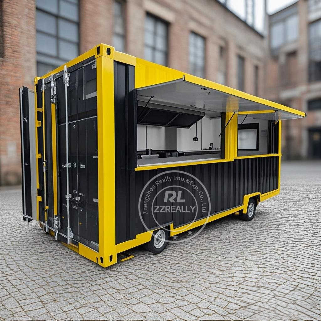 Europe Standard Mobile 20ft Co - Coffee Equipment Europe ulasan dan harga