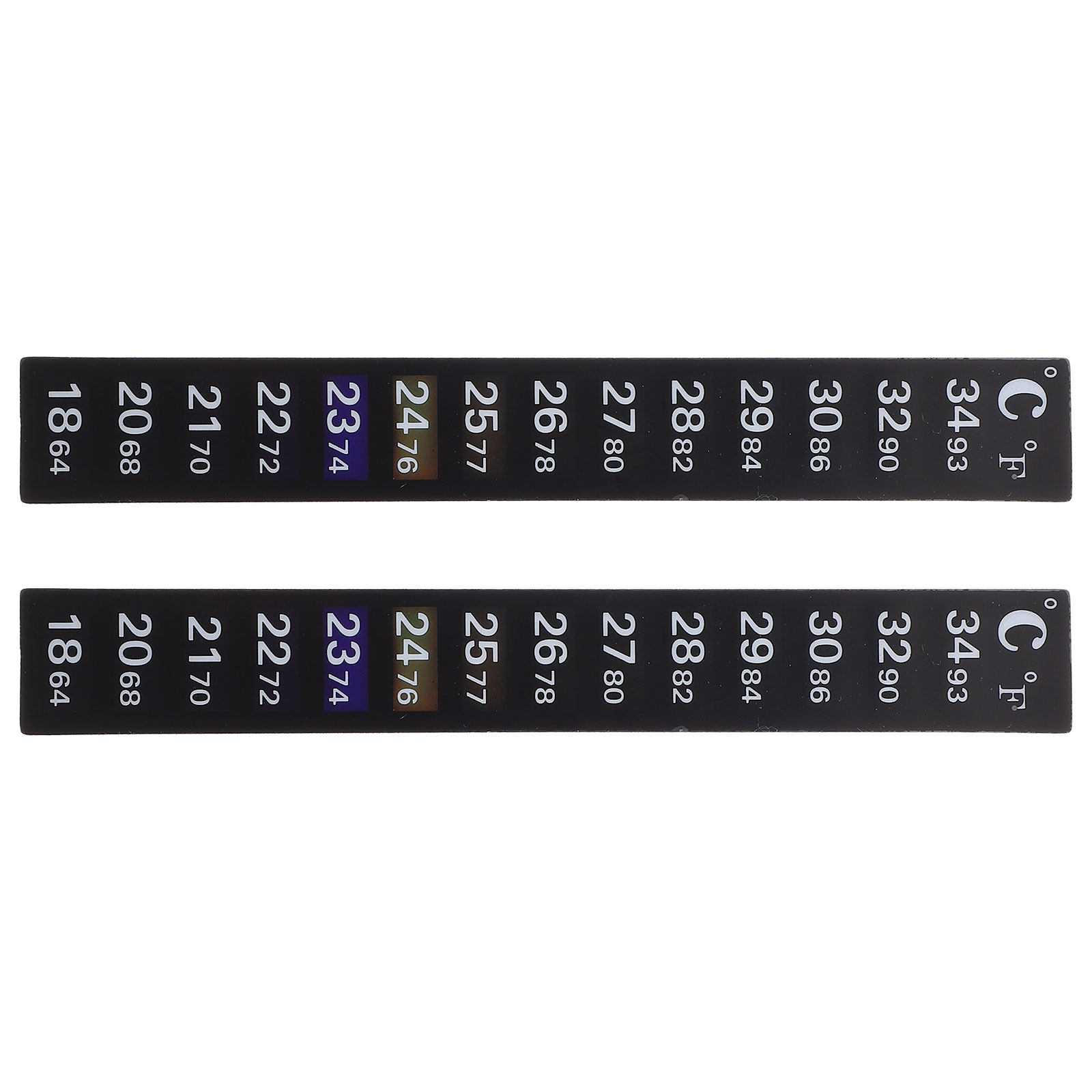 2Pcs Stick Aquarium Thermomete - Temperature Strip Thermometer ulasan dan harga