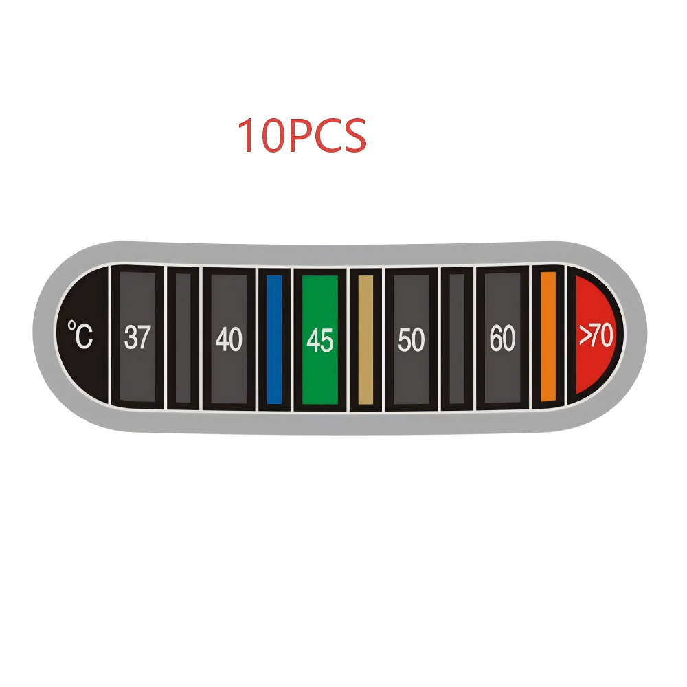 10Pcs Adhesive Water Bottle Th - Temperature Strip Thermometer ulasan dan harga