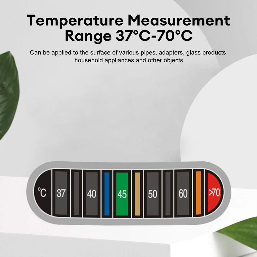 10Pcs Adhesive Water Bottle Th - Temperature Strip Thermometer ulasan dan harga