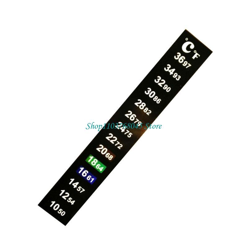 R53F Thermometer Strips Aquari - Temperature Strip Thermometer ulasan dan harga