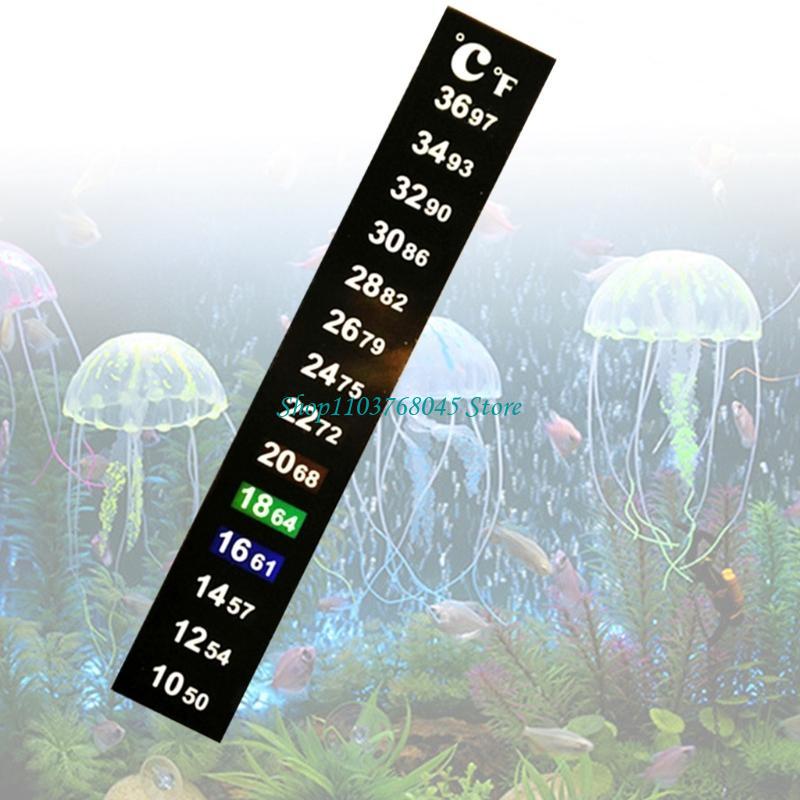 R53F Thermometer Strips Aquari - Temperature Strip Thermometer ulasan dan harga