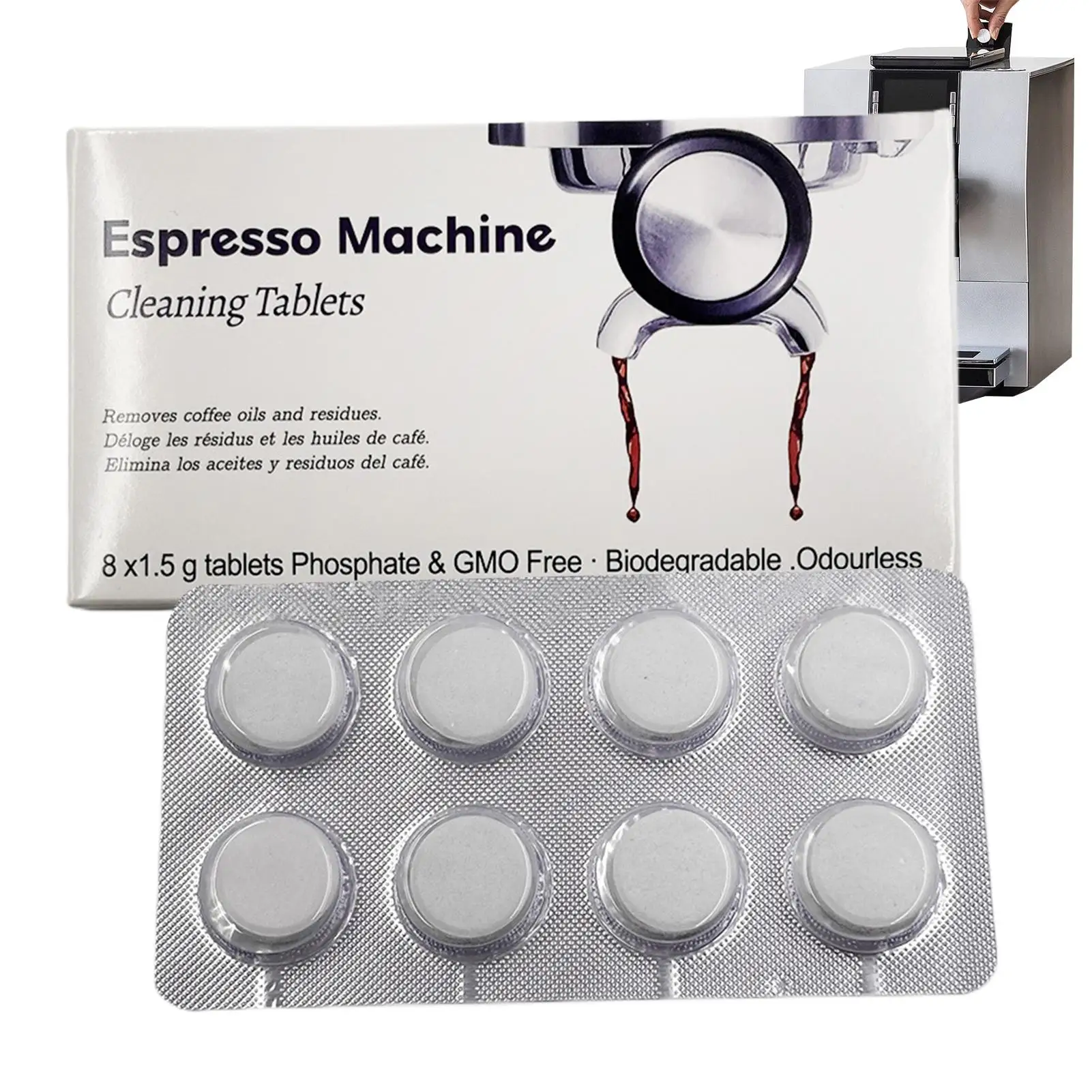 Espresso Machine Cleaning Tabl - Backflush Tablet Cleaner ulasan dan harga
