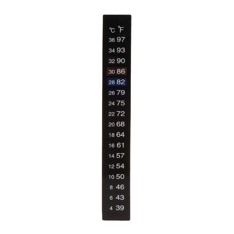 10 Pack Aquarium Thermometer S - Temperature Strip Thermometer ulasan dan harga