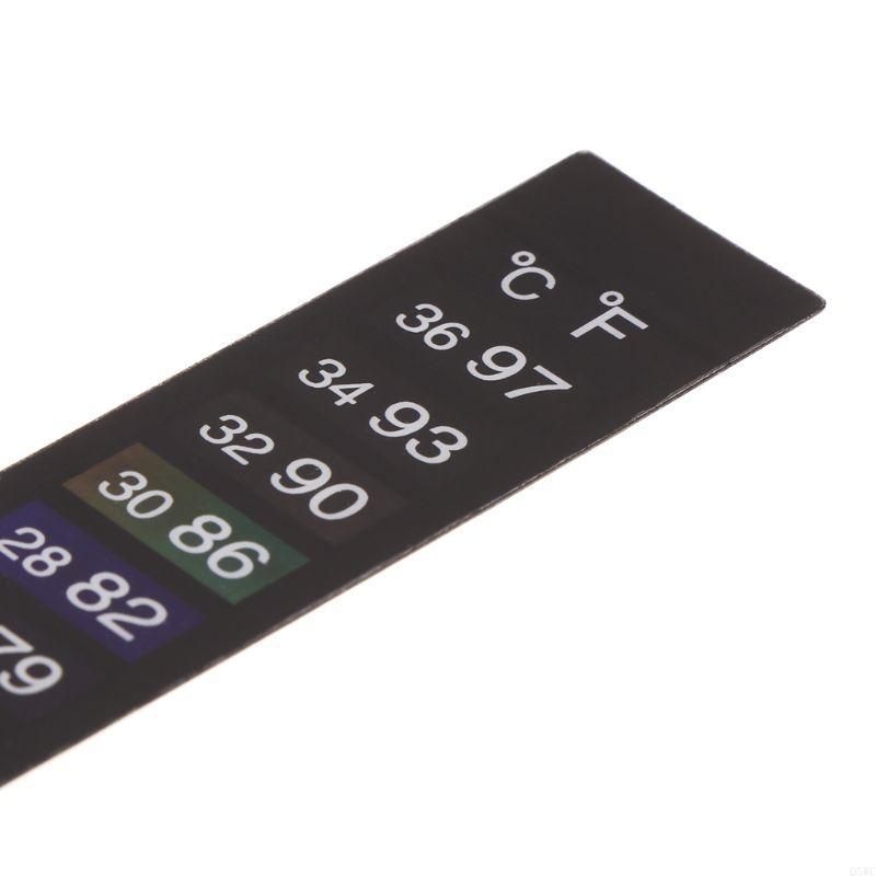 10 Pack Aquarium Thermometer S - Temperature Strip Thermometer ulasan dan harga