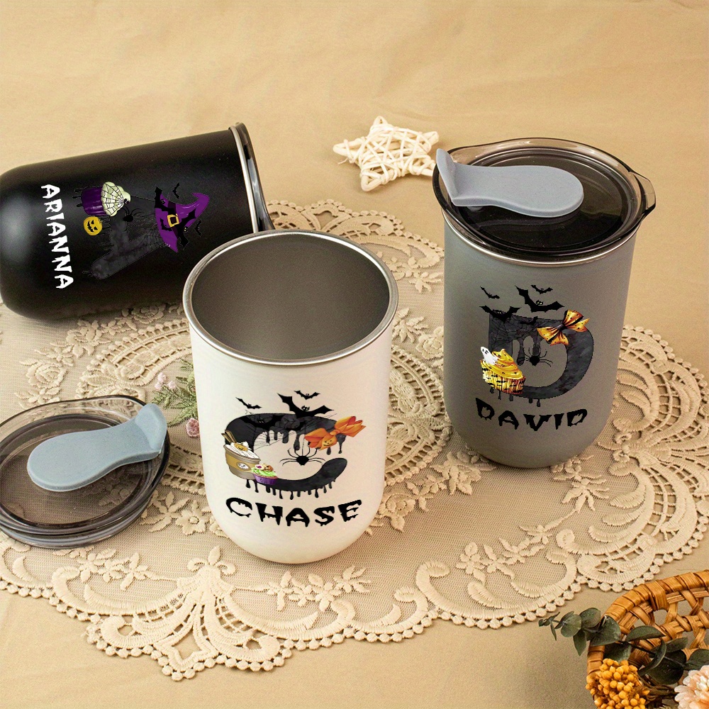 Custom Halloween Monogram Name - Coffee Equipment With Name ulasan dan harga