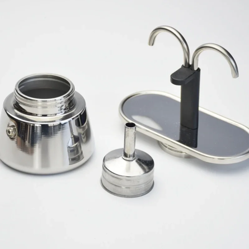 200ML Mini Moka Pot Double Tub - Quality Coffee Equipment ulasan dan harga