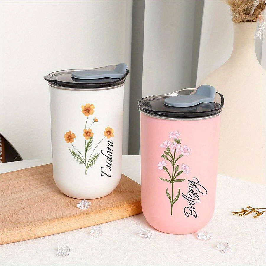 Personalized Name Birth Flower - Coffee Equipment With Name ulasan dan harga