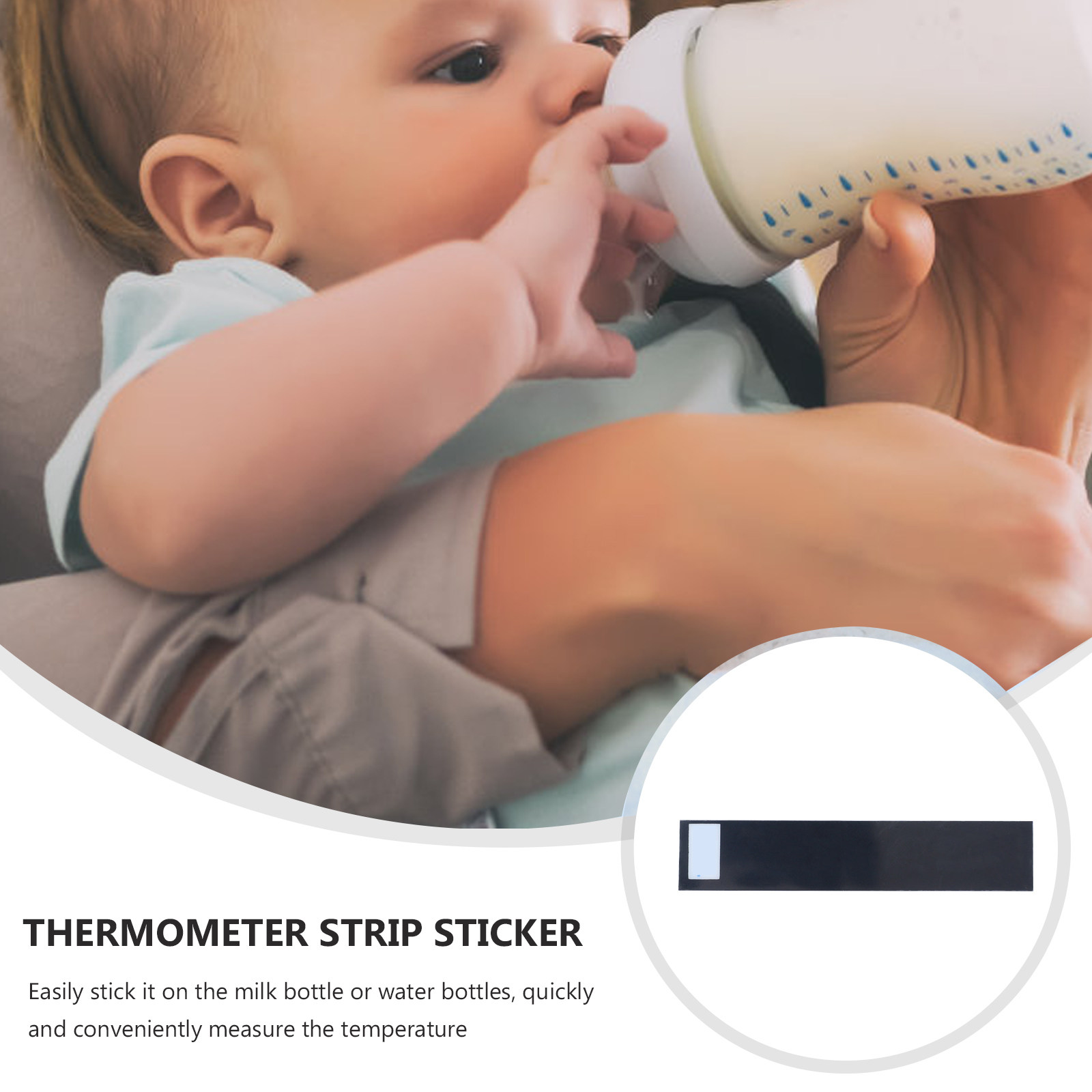 3Pcs LCD Thermometer Sticker S - Temperature Strip Thermometer ulasan dan harga