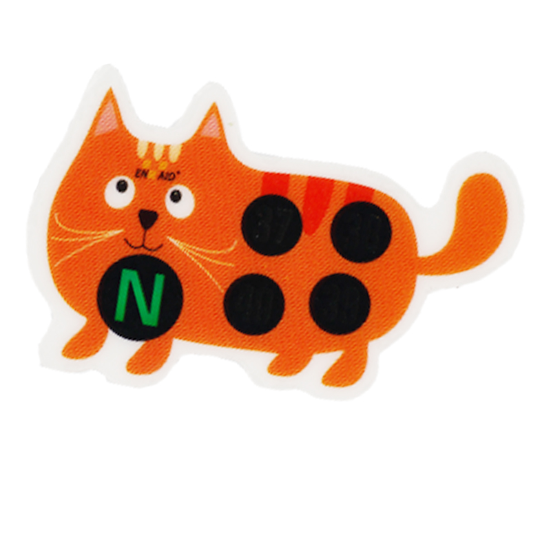 5pcs Baby Cute Cartoon Animal  - Temperature Strip Thermometer ulasan dan harga