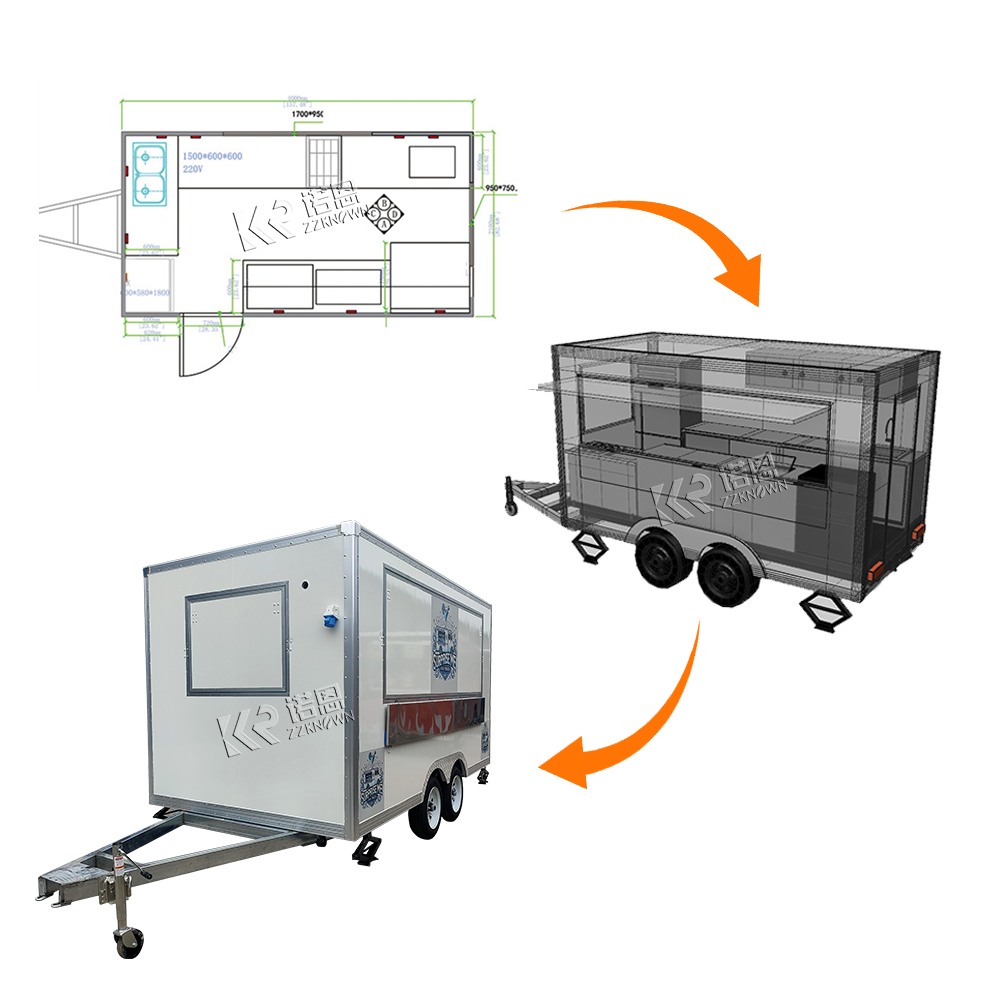 Custom Big Coffee Van Mobile F - Coffee Equipment Europe ulasan dan harga