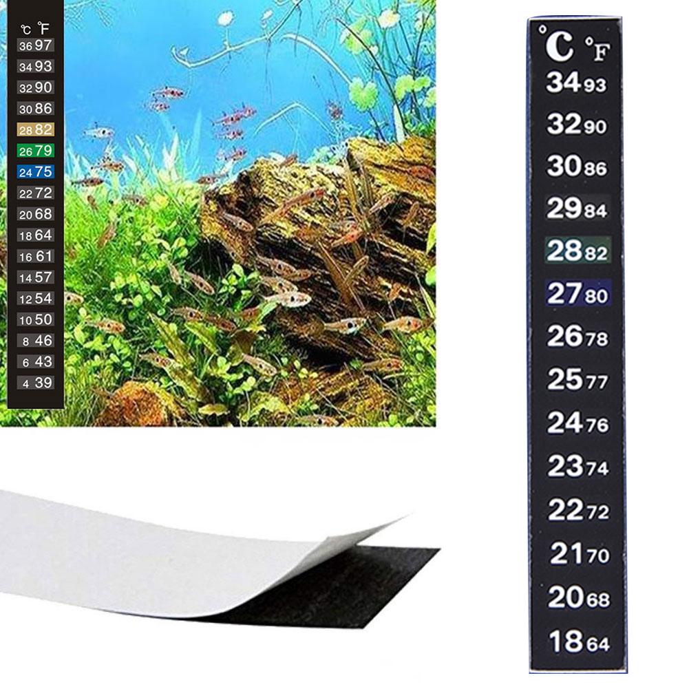1pcs Digital Aquarium Home Sti - Temperature Strip Thermometer ulasan dan harga