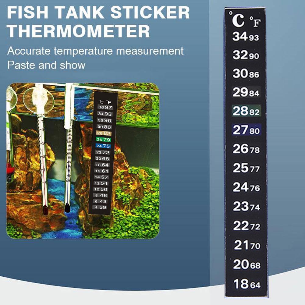 1pcs Digital Aquarium Home Sti - Temperature Strip Thermometer ulasan dan harga