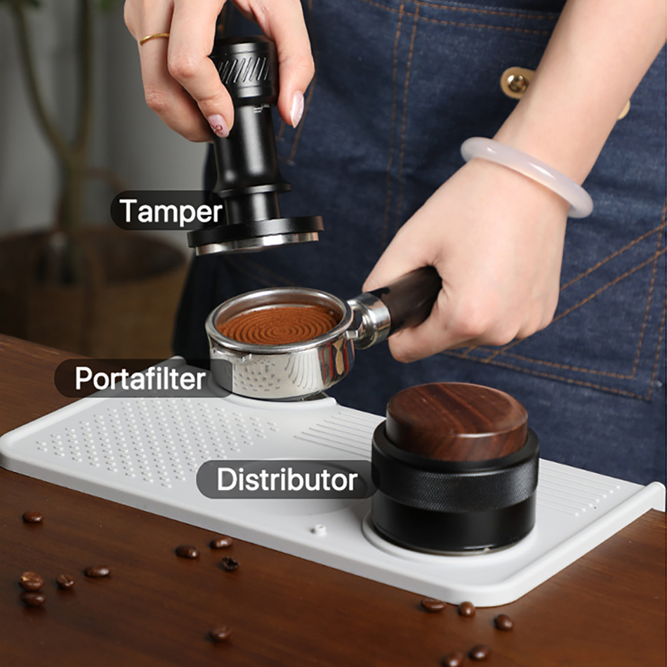 Coffee Tamper Mat Station Stan - Coffee Equipment Accessories ulasan dan harga