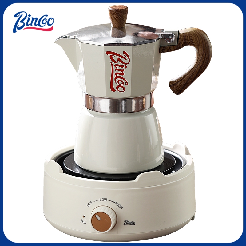 Bincoo Moka Pot and Electric S - Quality Coffee Equipment ulasan dan harga
