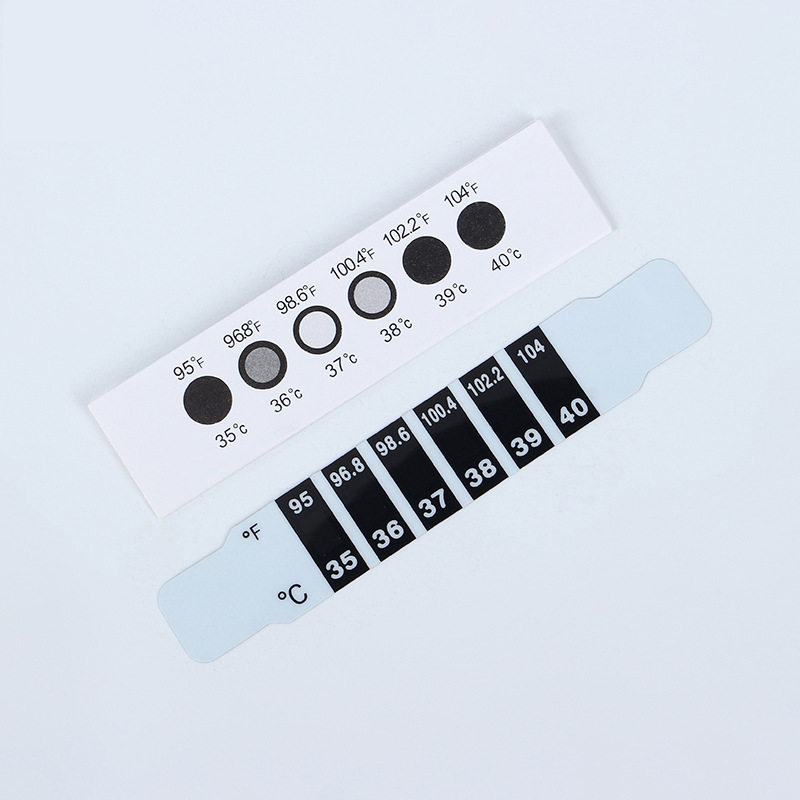 10Pcs Forehead Head Strip Ther - Temperature Strip Thermometer ulasan dan harga