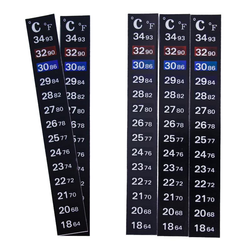 1/2/3/5pcs/lot Change Color Th - Temperature Strip Thermometer ulasan dan harga