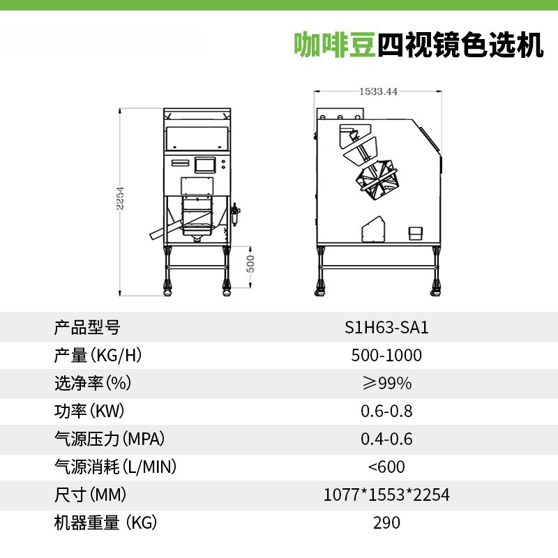 Coffee Color Sorter Profession - Coffee Equipment And Tools ulasan dan harga