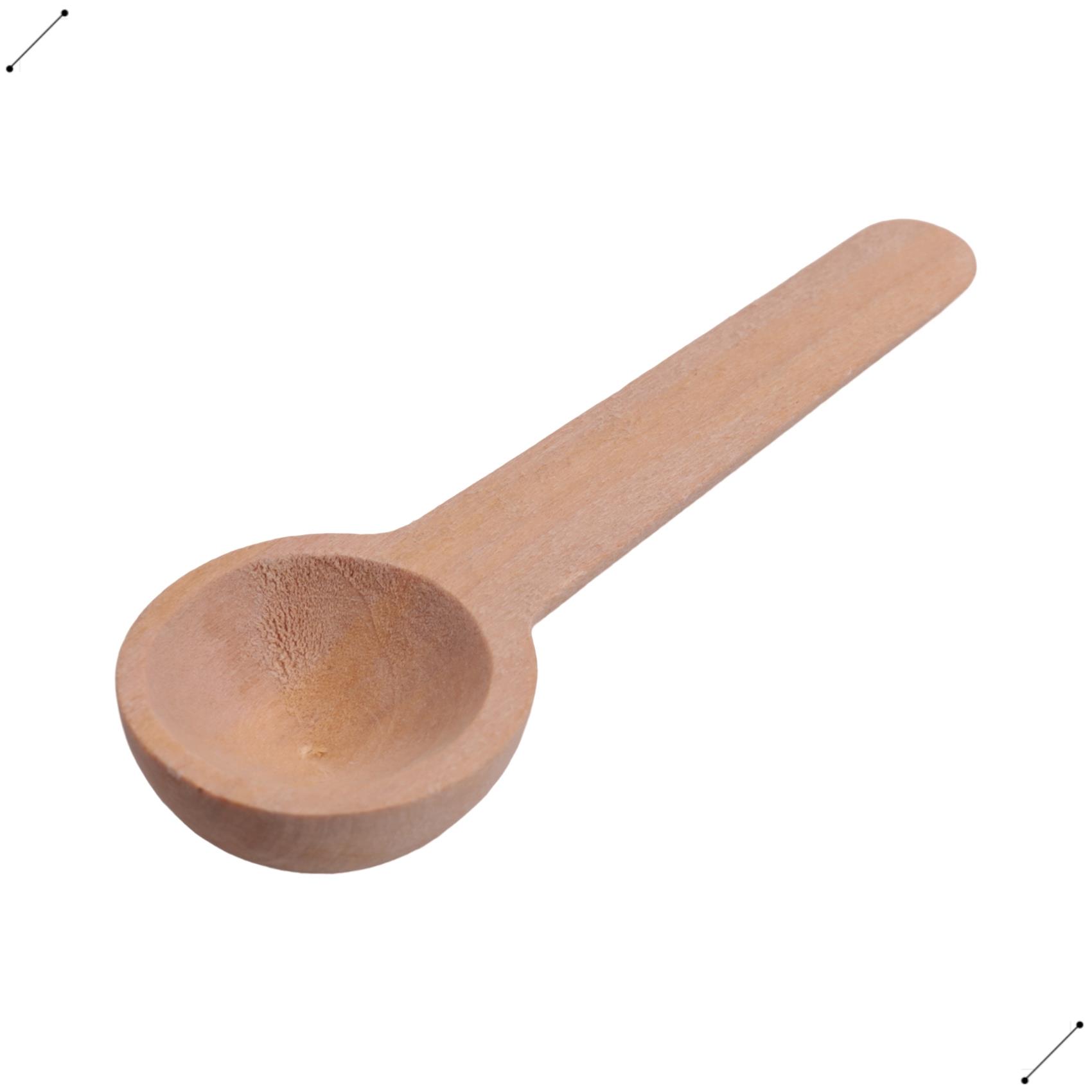 100 Pieces Mini Wooden Spoons  - Coffee Equipment And Tools ulasan dan harga