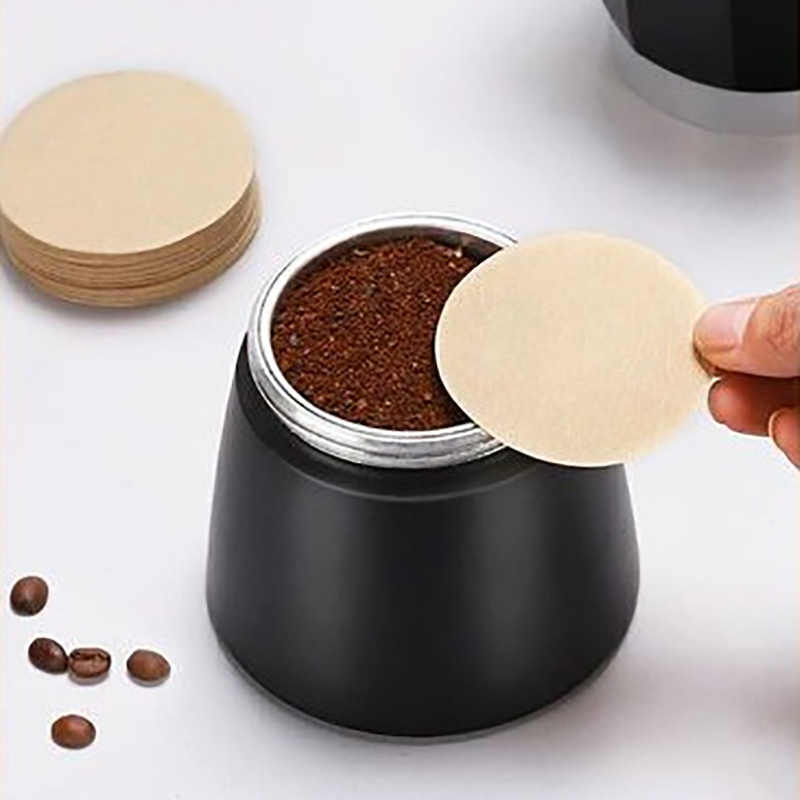 100Pcs Round Coffee Filter Pap - Quality Coffee Equipment ulasan dan harga