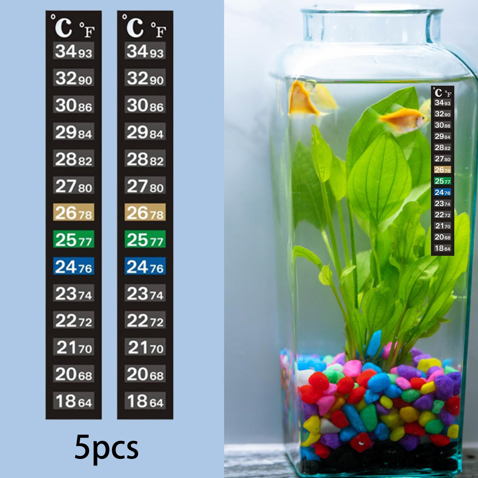 Aquarium Thermometer Strip Tem - Temperature Strip Thermometer ulasan dan harga