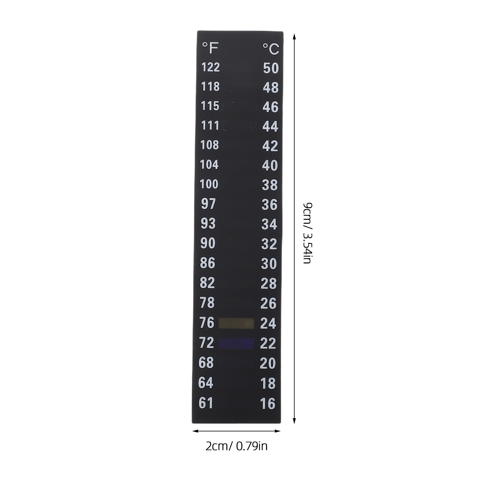 10Pcs Aquarium Water Strips Bo - Temperature Strip Thermometer ulasan dan harga