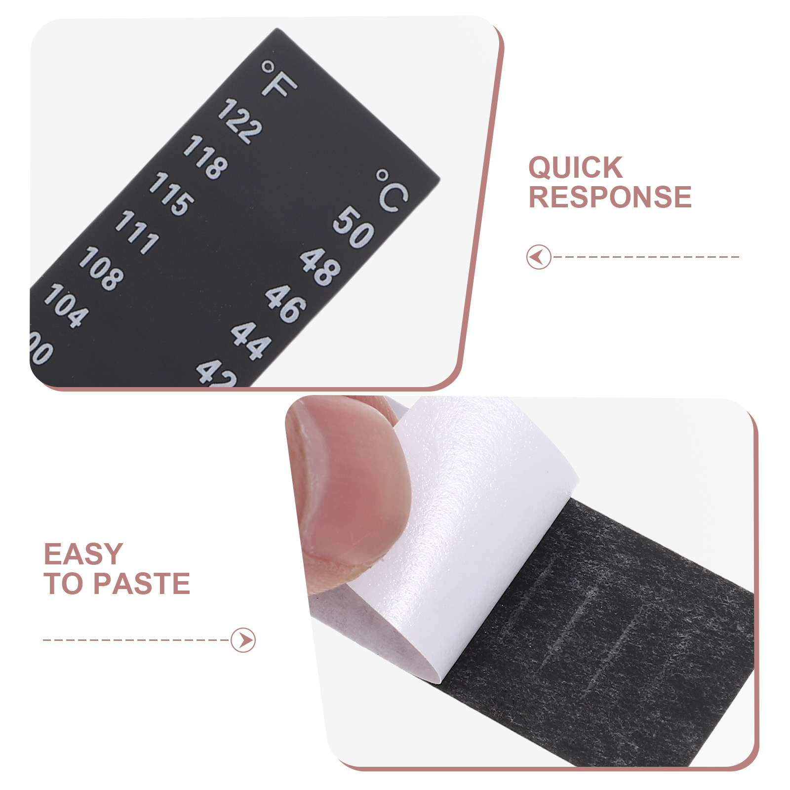 10Pcs Aquarium Water Strips Bo - Temperature Strip Thermometer ulasan dan harga