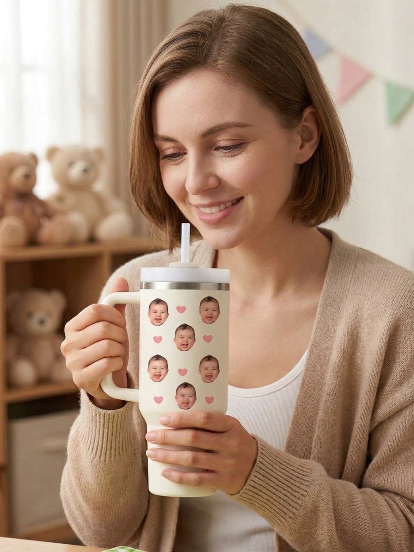 Custom Face Insulated Tumbler  - Coffee Equipment With Name ulasan dan harga