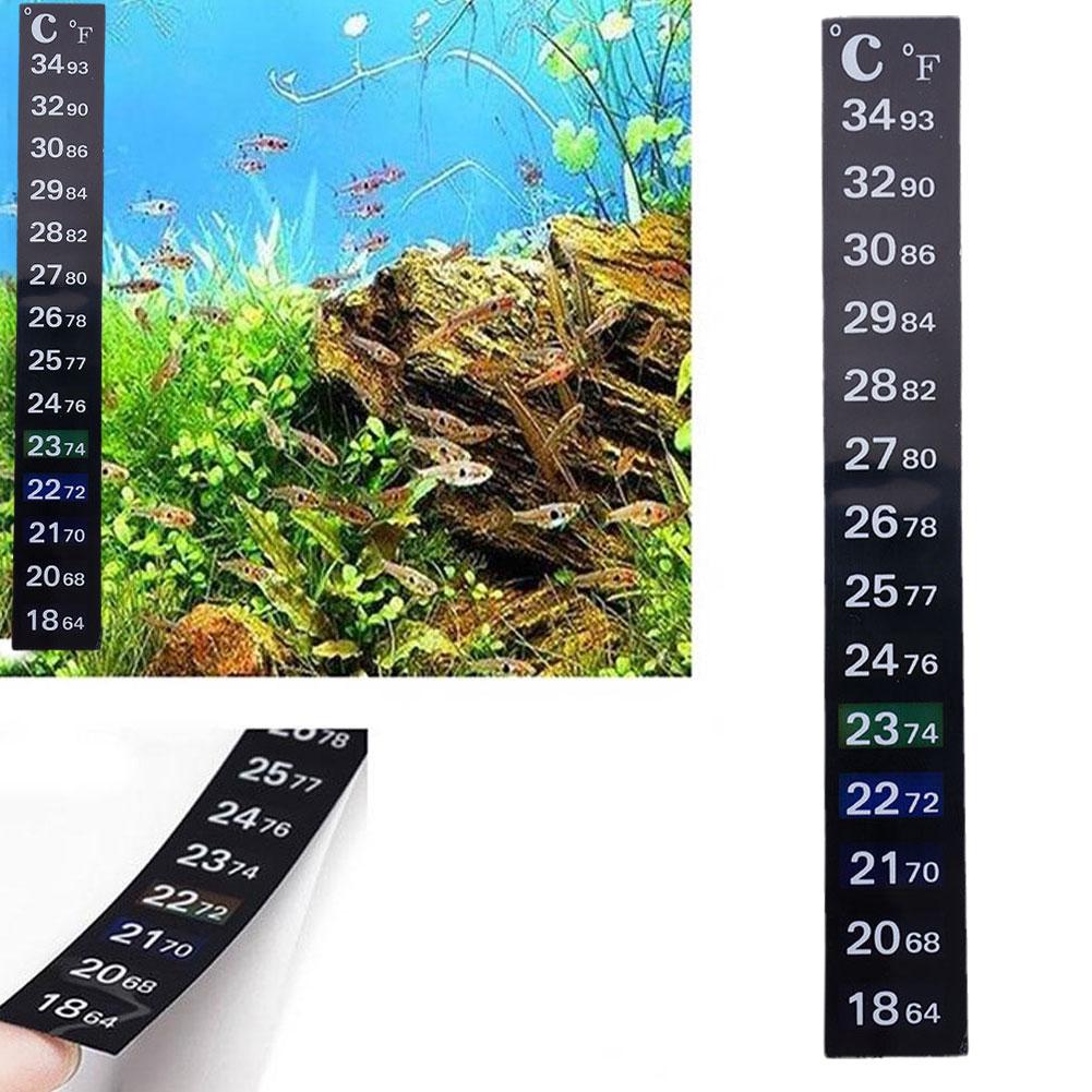 1/5pcs Digital Aquarium Home S - Temperature Strip Thermometer ulasan dan harga