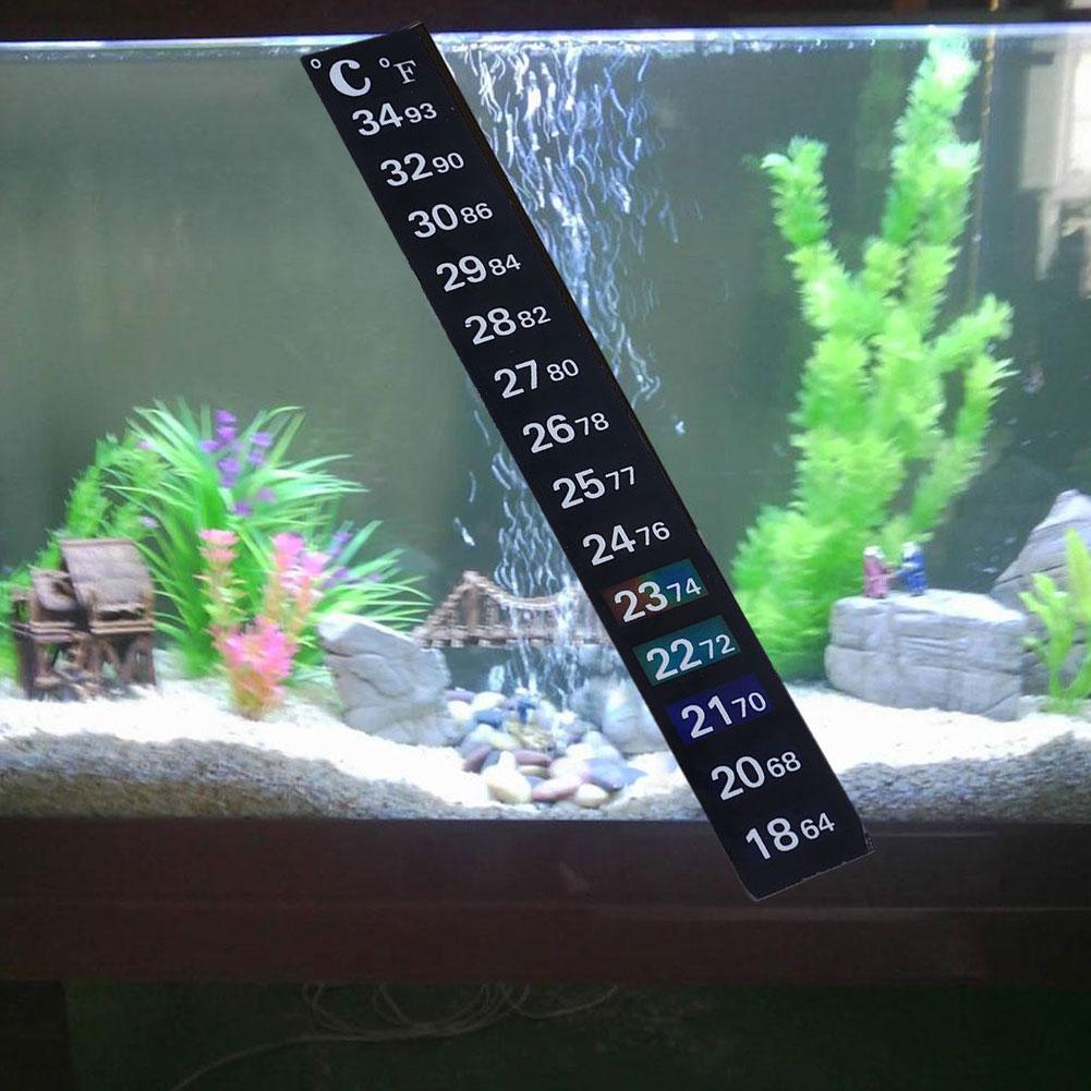 1/5pcs Digital Aquarium Home S - Temperature Strip Thermometer ulasan dan harga