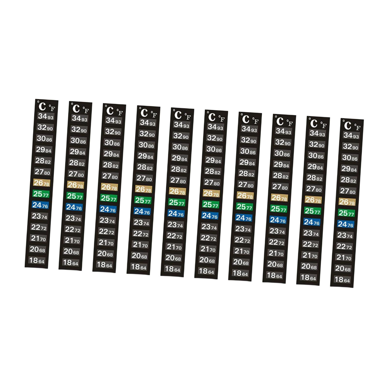 Aquarium Temperature Test Stri - Temperature Strip Thermometer ulasan dan harga