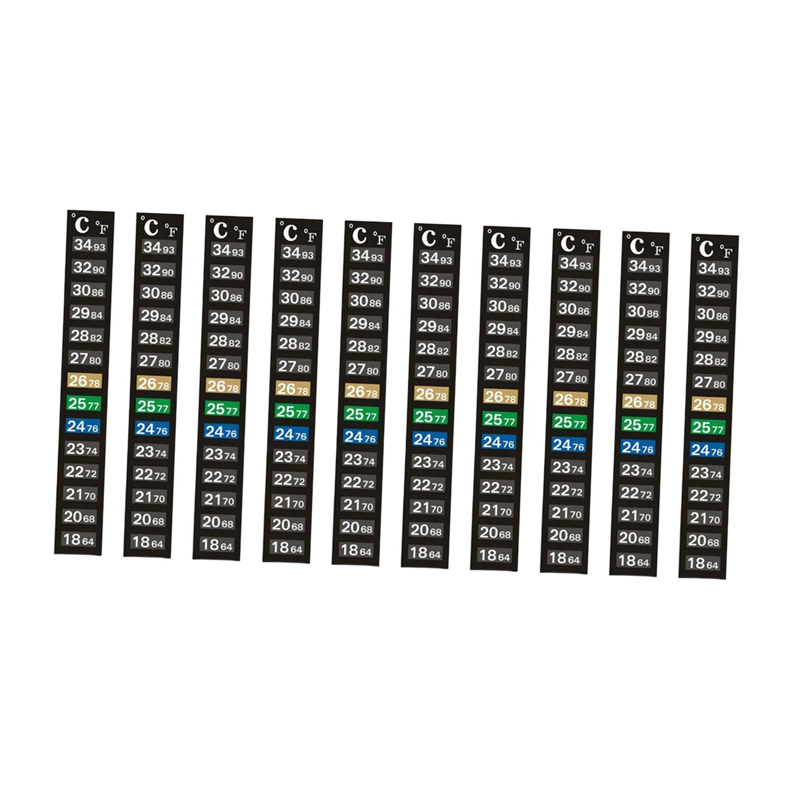 Aquarium Temperature Test Stri - Temperature Strip Thermometer ulasan dan harga