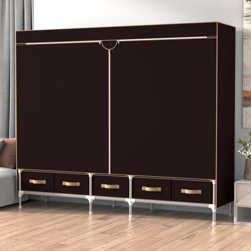 Portable Wardrobe with Non-wov - Coffee Equipment Europe ulasan dan harga