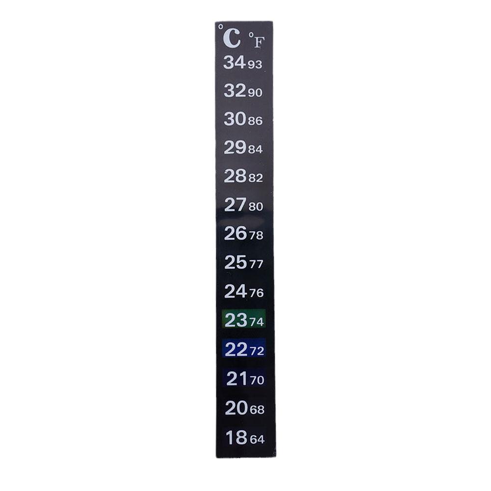 Digital Aquarium Home Stick-on - Temperature Strip Thermometer ulasan dan harga